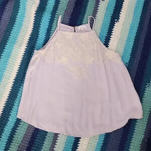 Eyeshadow Purple Tank Top S